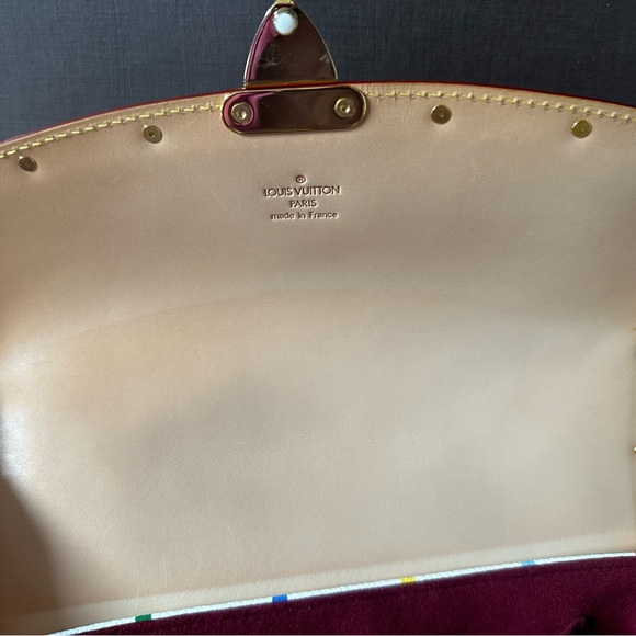 Rare 🦄Louis Vuitton Multicolor White Sologne - Picture 11 of 12